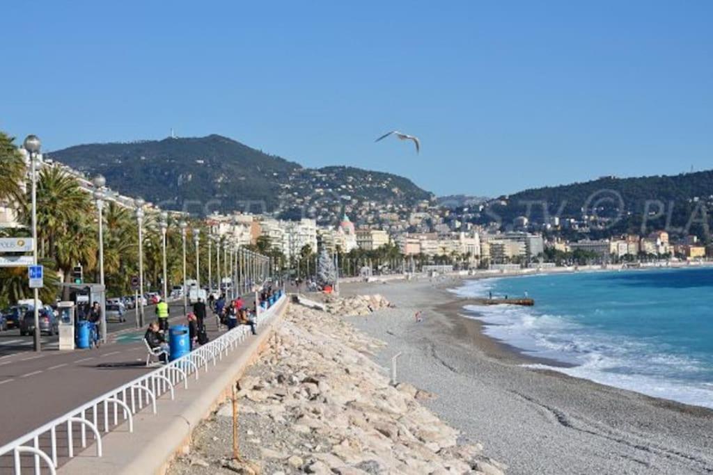 Superbe 3 Pieces Vue Mer A 2 Mn De La Plage, Terrasse, Piscine Et Parking Prive ! * Nice